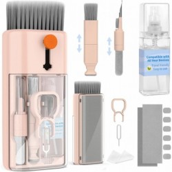 Cleaniku Keyboard Cleaner Laptop Cleaning Kit - All in One Computer Tech Cleaning Brush, Multi-Function Pc Accessories with Airpod Cleaning Kit, Electronic Laptop Screen Cleaner for MacBook, iPhone, Gaming