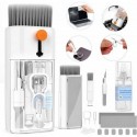Cleaniku Keyboard Cleaner Laptop Cleaning Kit - All in One Computer Tech Cleaning Brush, Multi-Function Pc Accessories with Airpod Cleaning Kit, Electronic Laptop Screen Cleaner for MacBook, iPhone, Gaming